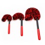 Soft Fiber Car Wheel Cleaning Brush with Bendable Long Handle